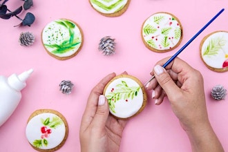 Watercolor Cookie Decorating